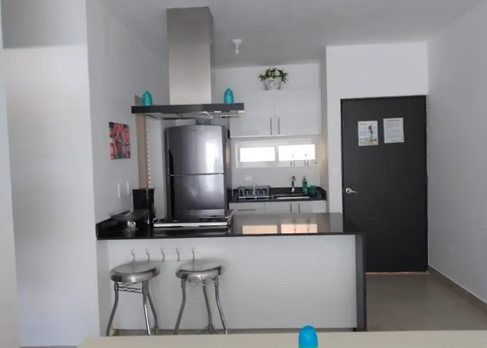 Apartamento Precioso Depto Equipado 5 Pers, Playa del Carmen
