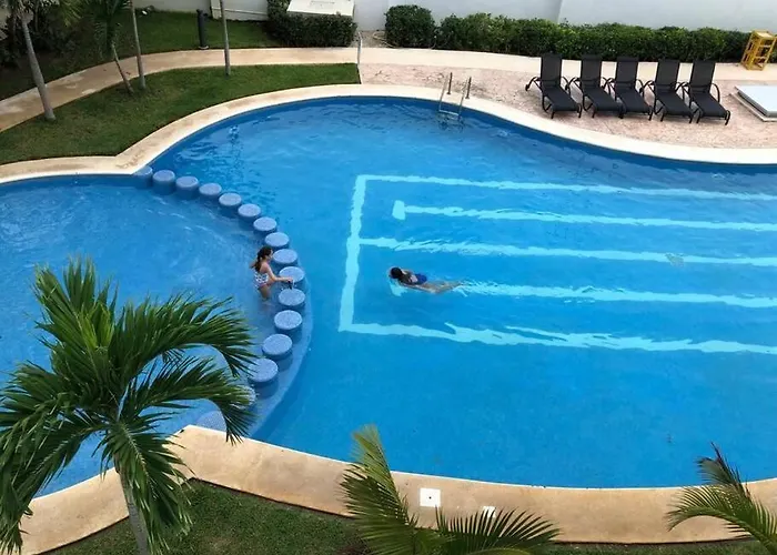 Precioso Depto Equipado 5 Pers, Apartamento Playa del Carmen